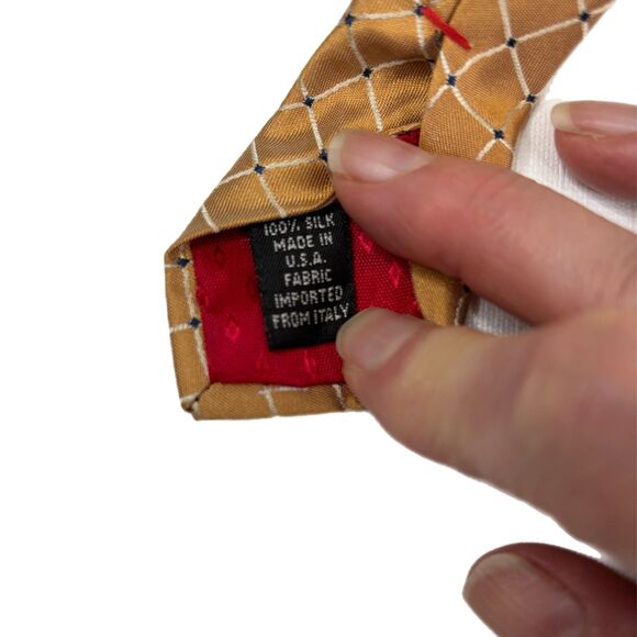 Zianetti Italian Collection Mens Silk Necktie Silk Business Formal Workwear - Picture 4 of 5